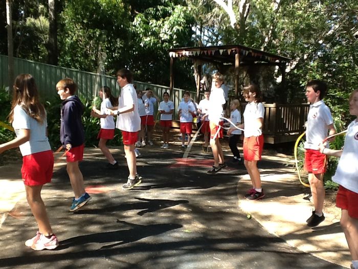 Skipping Demonstration at Clunes Preschool